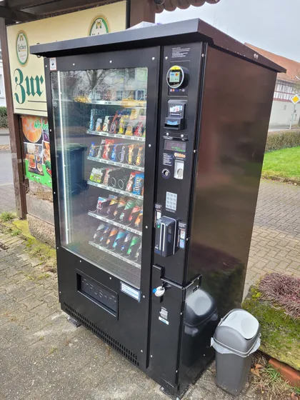 Der Automat in Wabern am Tag